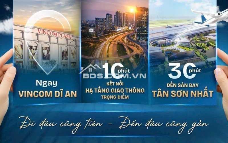 TT AVIO Dĩ An Bình Dương, dầu ư sinh lời, an cư tuyệt vời chỉ 37 triệu/m2